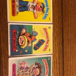Garbage Pail Kids set of 3